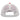 Back view of a white mesh baseball cap with a red button on top