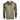 Long-sleeve hooded shirt with camo-patterned sleeves and a solid front