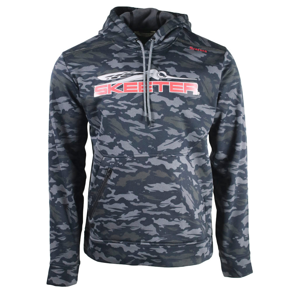 Sweat à capuche zippé intégral homme Simms CX noir et Sweat à capuche zippé intégral homme Simms CX noir et