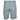 The back of the light blue shorts showing the two back pockets.