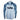 Back of UPF long sleeve hoody with a light blue back, blue camo sleeves, and a full back Skeeter Team logo.