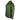 The left side of the green puffer jacket.