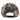 Back view of a camouflage patterned baseball cap.