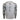 Back view of a long-sleeve shirt featuring a camouflage pattern on the sleeves and a stylized text design.