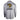Gray performance hoodie with the 'simms' logo and bass fish print on the back.