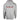 Back of a light grey hoodie with the text "Eat. Sleep. Fish. Dominate" in black and red across the back.
