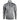 Gray long-sleeve quarter-zip pullover with a small logo on the chest.