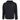 Front of a black windbreaker jacket with the Under Armour logo on the left chest.
