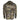 Back view of a camouflage long-sleeve hoodie