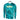 Front of a UPF long sleeve with a blue and green water-like pattern. Centered across the chest is the Skeeter Team logo in pale green. On the left of the chest is the Under Armour logo.