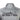 Close up of the collar and chest of the hooded long sleeve. The collar is folded covering the neck.