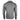 Back view of a gray long-sleeve athletic shirt