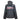 Rear view of a black jacket with a hood, featuring the Skeeter logo and branding.