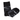Black and gray performance socks with a camo design