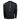 Back view of a long-sleeve black shirt with a handwritten style text and camo sleeves.