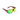 Sunglasses with orange tortoiseshell frame and green lenses on a white background.