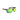 Sunglasses with green gradient lenses and a black frame with the bajio logo. 