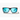Black sunglasses with blue tinted lenses.
