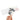 A hand holds a transparent sheet lifting a red skeeter decal off a transfer sheet behind it.