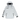 Black of a light grey fishing jacket with dark grey skeeter logos on the right chest and right sleeve.