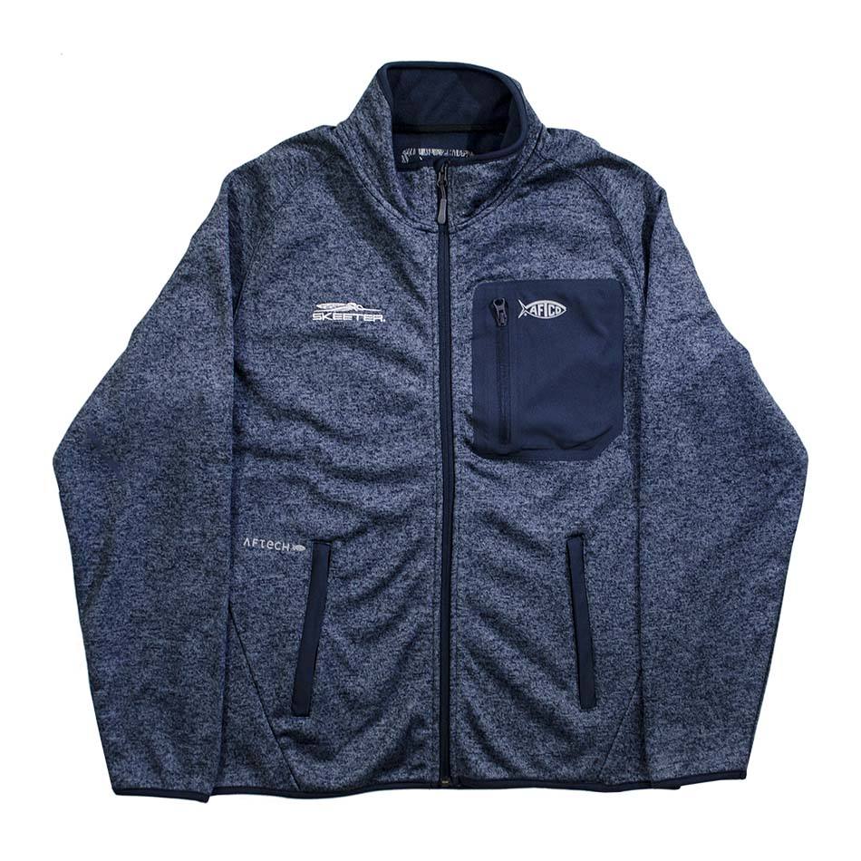 Skeeter AFTCO Full Zip Fleece Lined Soft Shell