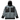 A gray and black fishing jacket with a hood, featuring 'SKEETER' on the left chest and sleeve in white and 'AFTCO' on the right chest, displayed on a clean white background.