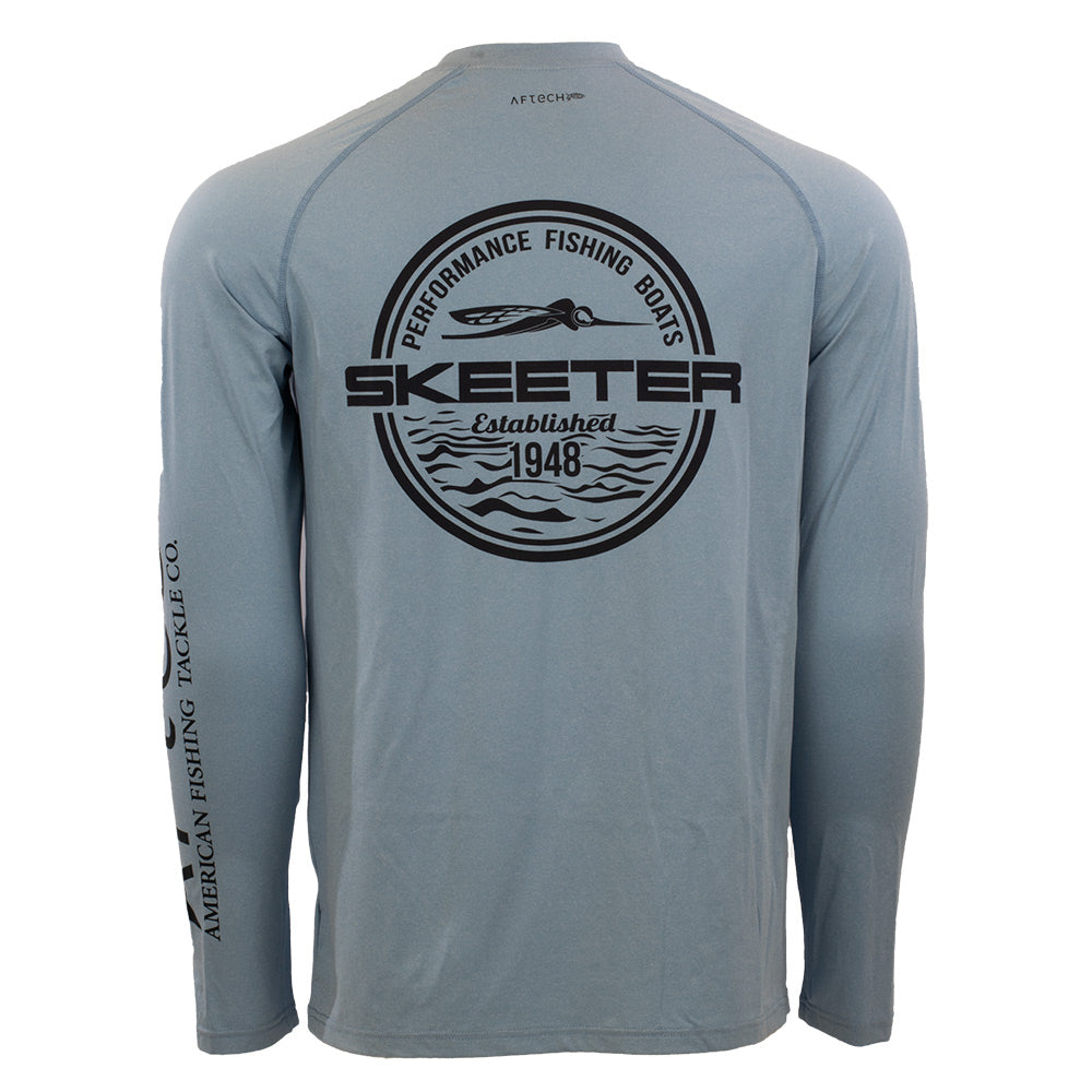 Skeeter AFTCO Samurai Long Sleeve - Magnum Blue Heather