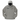 Grey quilted jacket with a grey skeeter logo embroidered on the right chest. 