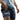 Person wearing Skeeter branded shorts over USA patterned underwear.