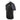 The left side of a black performance short sleeve. 