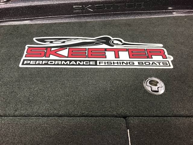 Skeeter Carpet Decal - Red