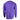 Back of a purple sweatshirt on a white background.