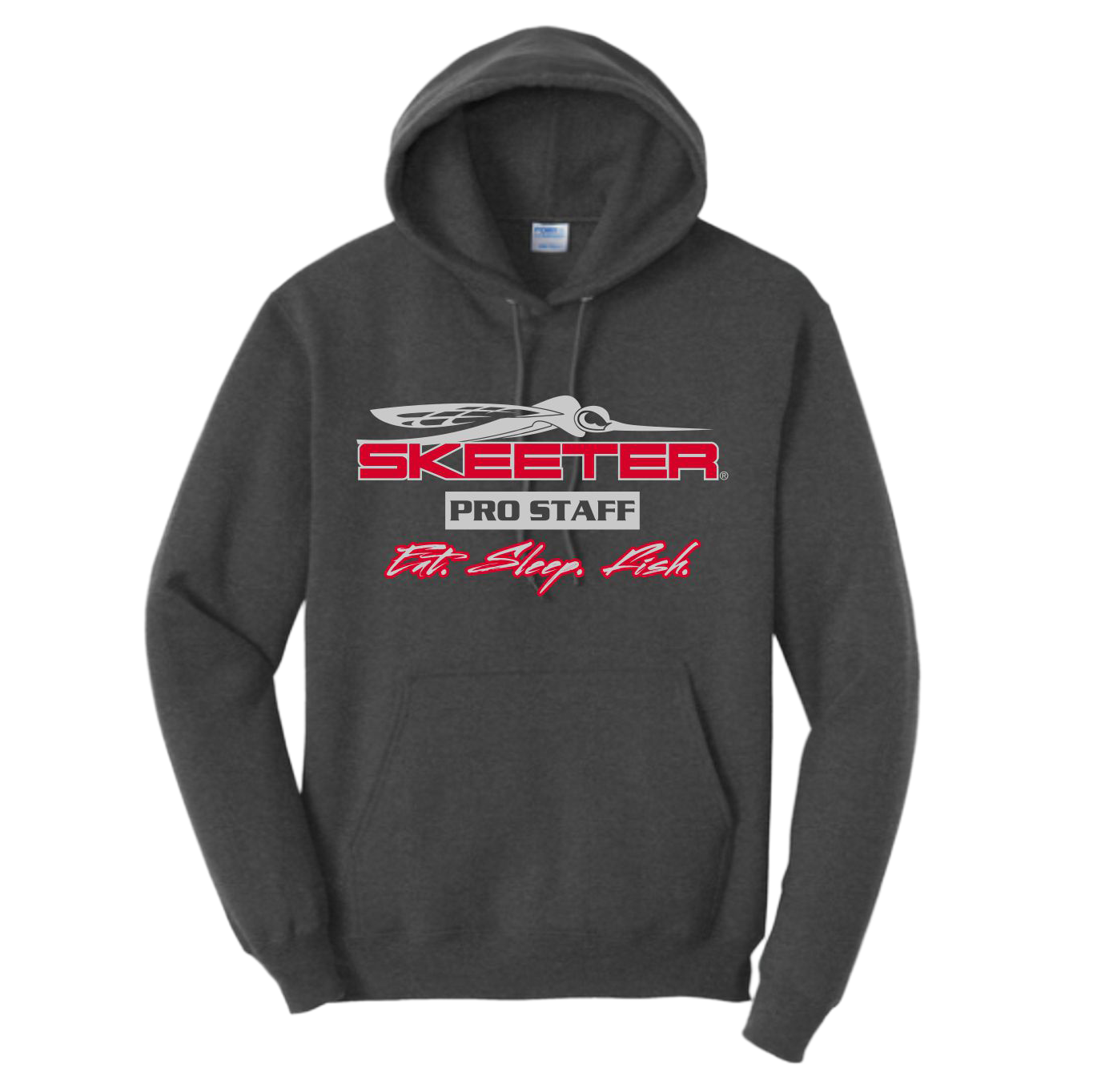 Skeeter Dark Heather Grey Hoodie