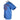 Side of a blue t-shirt with a distressed red skeeter boats logo with the text "skeeter boats. eat, sleep, fish."