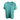 Teal t-shirt with a blue and pink skeeter logo on the left chest.