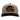 Beige and black cap with 'Eat, Sleep, Fish' and 'Skeeter' logo on a black patch across the front. 