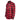 The left side of the red and black plaid sherpa lined jacket.