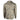 Back of a green camo patterned hoodie.