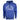 Blue hoodie with a white 'Skeeter' and 'Eat. Sleep. Fish.' text on the front chest. 