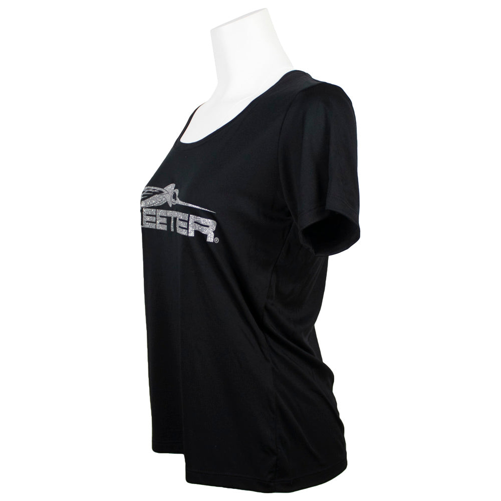 Skeeter Ladies Black UPF Short Sleeve