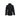 Back of ladies black zip-up jacket with Skeeter logo patch on left chest.