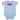A light blue infant onesie is displayed laid flat on a white background. A dark blue skeeter logo with 'TEAM' in red is across the chest, and under that it says 'Eat. Sleep. Fish.'