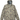 Brown and green camouflage jacket with a skeeter brand logo on the right chest. 