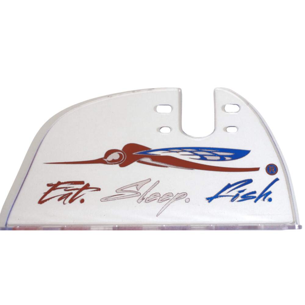 Skeeter Offset Portside Cull Tag Holder - Red - White - Blue