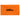 An orange lure wrap folded in half with a black skeeter logo in the center.