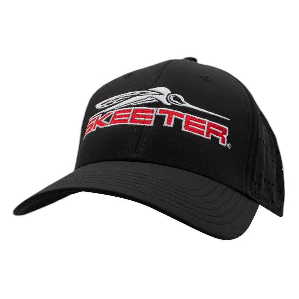 Skeeter Perforated Hat - Black