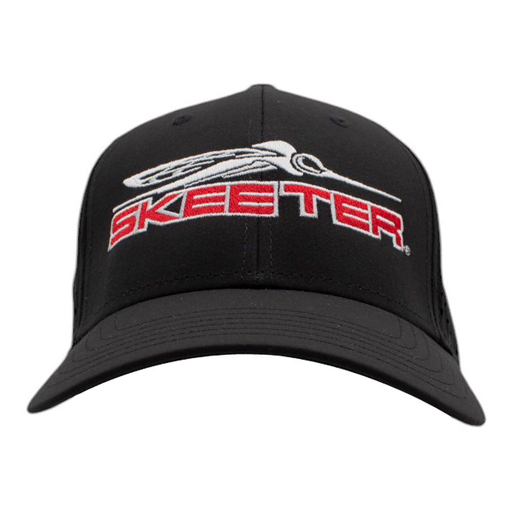 Skeeter Perforated Hat - Black