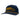 A navy hat with a yellow paracord rope across the top of the bill and the Skeeter logo embroidered in yellow across the front panel. 