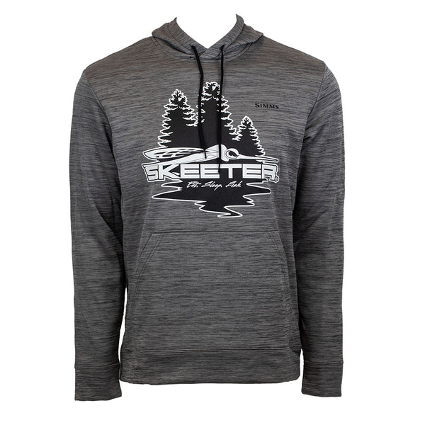 Skeeter Simms Challenger Hoody Forest Steel Heather Skeeter Apparel