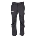 Dark grey pants with a white skeeter logo on the right hip.